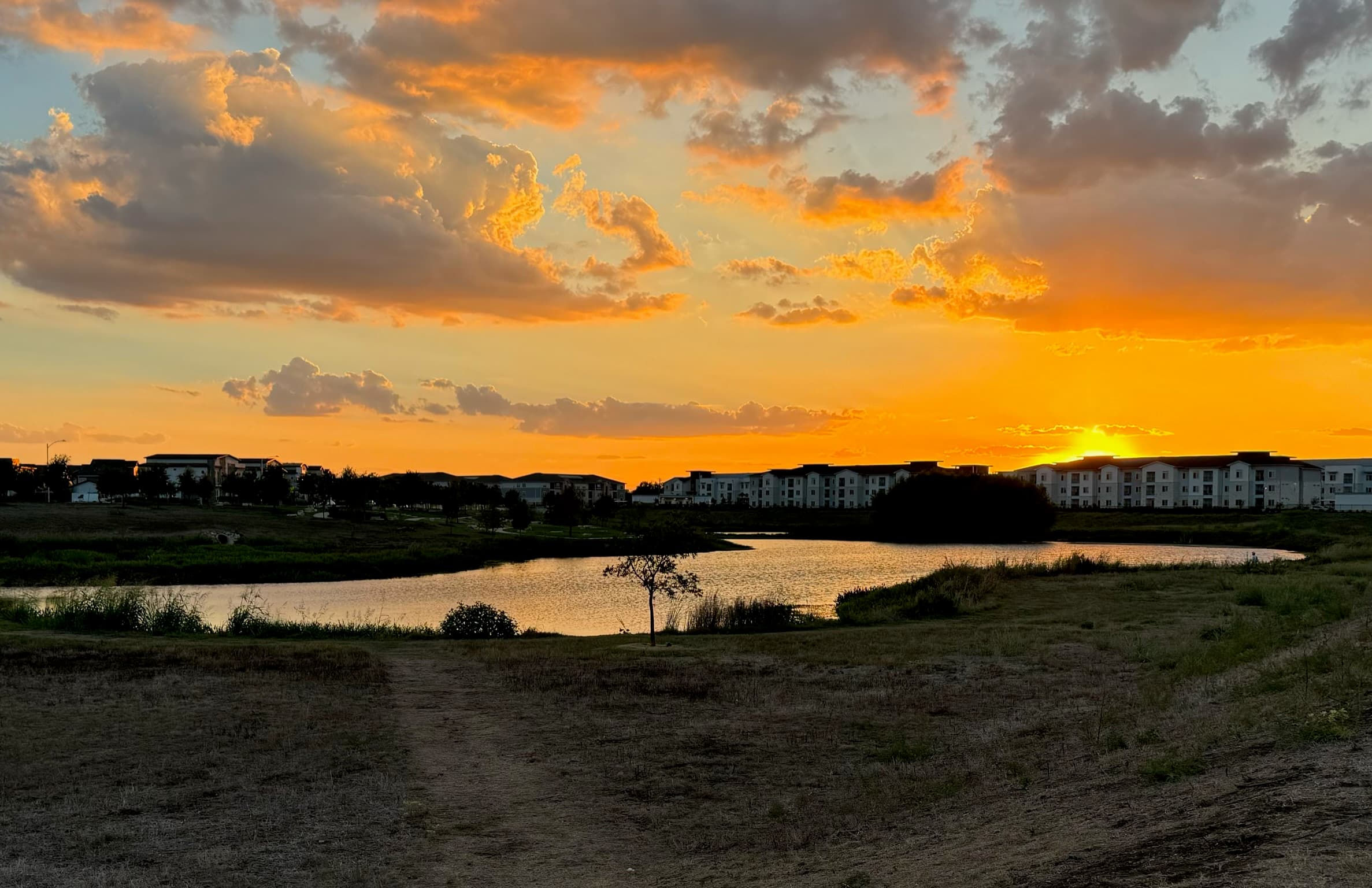 Whitter Pond sunset